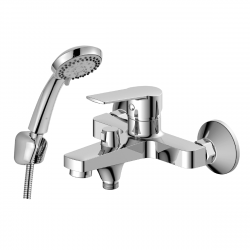 DR22036 Смеситель DECOROOM одноручный для ванны, хром