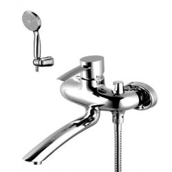 LM3214C Смеситель LEMARK для ванны с поворотным изливом ATLANTISS, хром