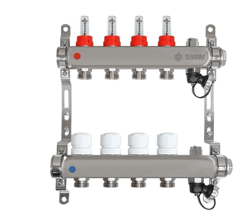 Коллекторная группа TAEN с расходомерами Ду25х20Н- 10 вых.(нержавеющая ...