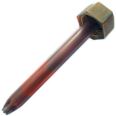 Стакан медный (внутренняя резьба) 1/2" (погружная гильза)