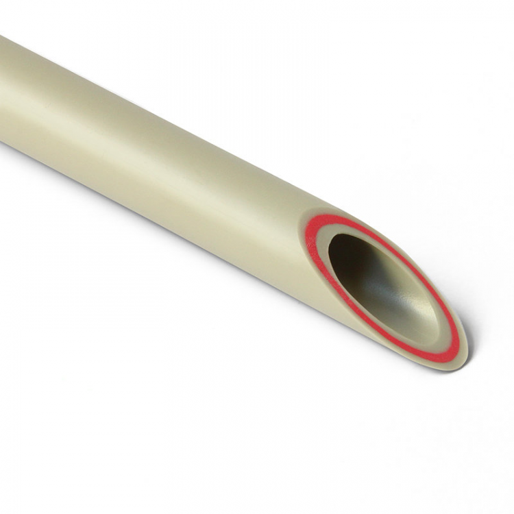 Труба PPR армированная стекловолокном SDR6 d32 серая ProAqua RUBIS