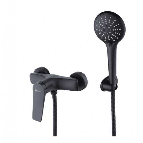 Смеситель Lemark Bronx LM3703BL для душа, черный мат