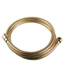 LE8037B-Gold Шланг душевой LEMARK 1,5 м., латунный, ЗОЛОТО, с функцией вращения лейки без перекручивания (Turn-Free)
