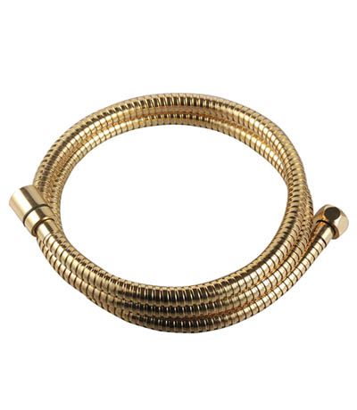 LE8037B-Gold Шланг душевой LEMARK 1,5 м., латунный, ЗОЛОТО, с функцией вращения лейки без перекручивания (Turn-Free)