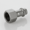 Соединитель из нержавеющей стали с внутренней резьбой 22х1/2" ValTec