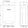 Котел NAVIEN Deluxe C(COMFORT) PLUS - 13k COAXIAL White двухконтурный турбо