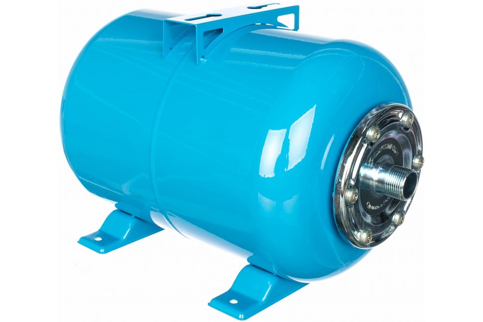 Бак расширительный ДЖИЛЕКС для водоснабжения горизонтальный 24 Г СИНИЙ ...