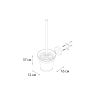 FX-85013 Ерш туалетный хром Fixsen "COMFORT CHROME"