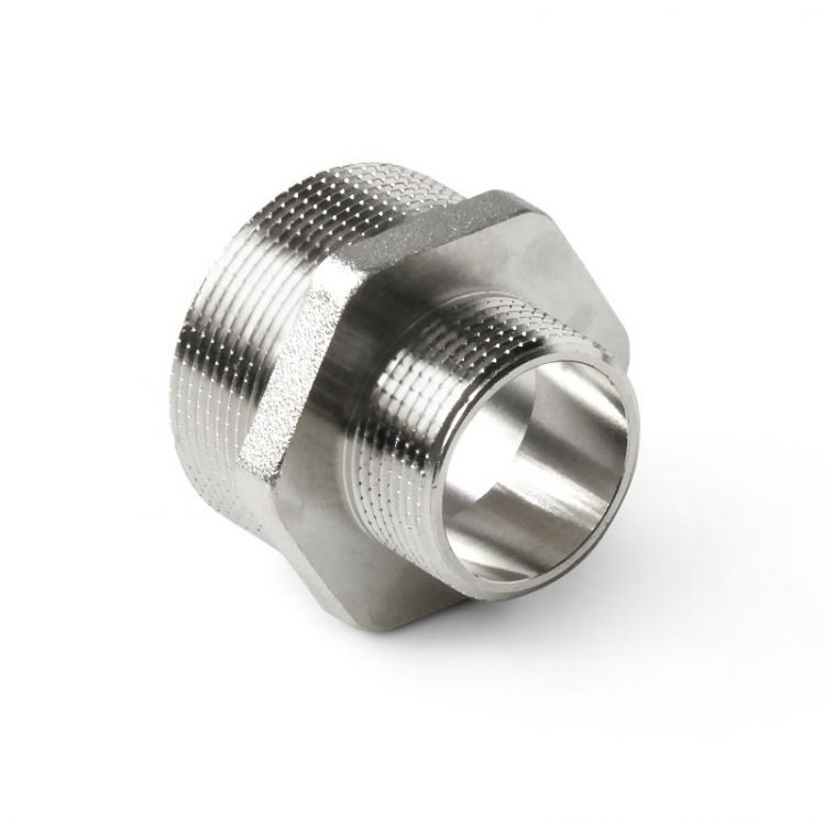 Ниппель переходной никелированный Ду40х32 Pro Aqua 