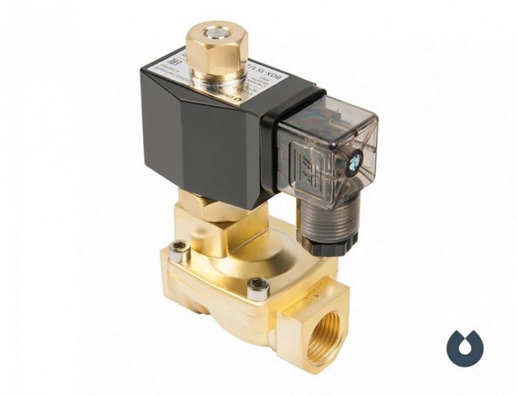 Клапан электромагнитный UNIPUMP BOX-15 1/2" (нормально открытый)