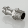 Соединитель нержавеющая  сталь с нар.р. 22х1/2" ValTec