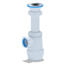 (A-0100) Сифон АНИ Грот 1 1/2"*40