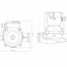Насос циркуляционный Джилекс 25/80 с присоеденителями