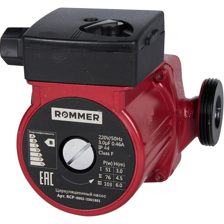 Насос циркуляционный Rommer 25/60-130 