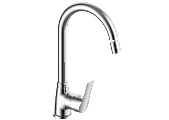 Смеситель VODA для кухни "Spring". R-излив