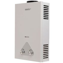 Водонагреватель проточный газовый ВПГ Oasis Eco 20кВт (10л/мин) белый