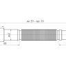 (K-306) Гибкая труба АНИ 32*40/50 (351-761мм)