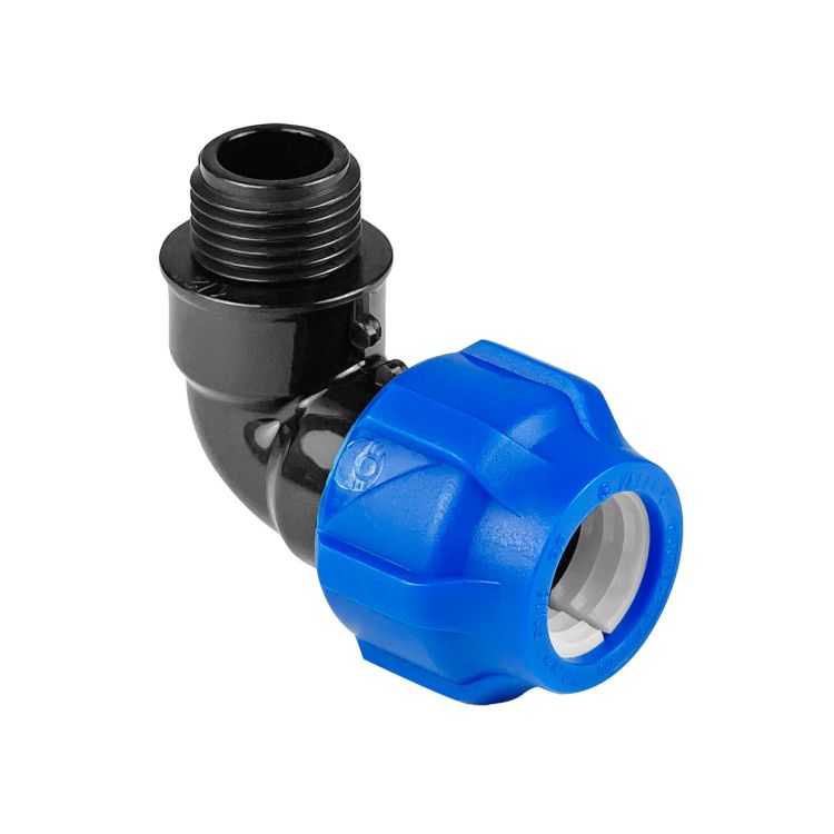 Угольник ПНД 20х1/2Н Valfex