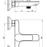 Смеситель для ванны "VODA Spring" SG54