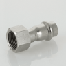 Соединитель из нержавеющей стали с накидной гайкой 22х3/4" ValTec