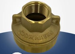 Крышка латунь задняя насоса Джилекс 3ДК (М4170)