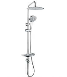 LM8802C Душевой гарнитур LEMARK без смесителя, тропический дождь, хром
