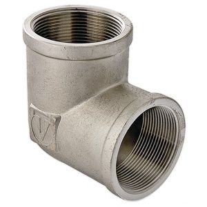 Угольник латунный никелированный ValTec Ду20