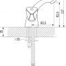 M02-61 Смеситель ROSSINKA для умывальника, литой корпус