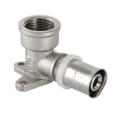 Угольник с креплением пресс ValTec d20х1/2В (VTm 254)