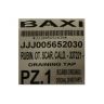 5652030  Кран слива (Baxi)