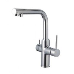 LM3060C Смеситель LEMARK для кухни с подключением к фильтру с питьевой водой "COMFORT", хром