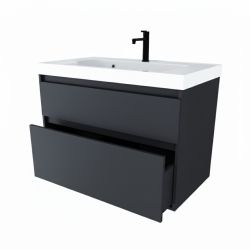 Тумба Куба 60-2 подвесная, Графит 