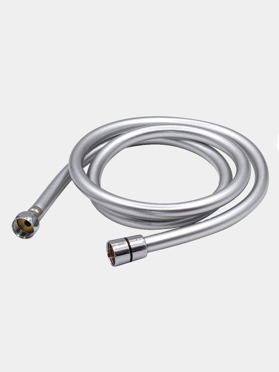  Шланг для душа виниловый 150 см белый