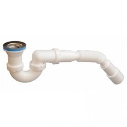  Сифон NOVA для душевого поддона, h130мм. U-образный