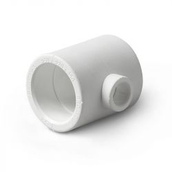 Тройник переходной серый ПП (Pro Aqua) d63х25х63