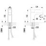 LM1606C Смеситель LEMARK для умывальника монолитный "PLUS FACTOR", хром