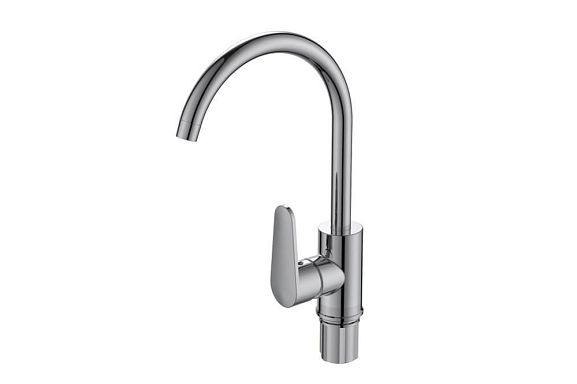   Смеситель  VODA  для кухни, "Waterfall" R-излив.