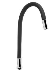 GOTA ROCIO Излив для смесителя гибкий силиконовый черный G9690L