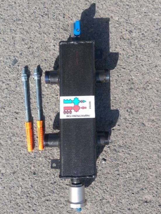 Гидравлическая стрелка с воздухоотводчиком и краном ГС - 40