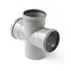 Крест канализационный Ду110х110х110х90° ProAqua 