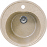 Gran-Stone мойка GS-08 круглая (песочный 302) 505х180