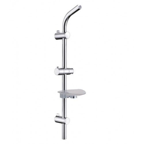 LM8071C Стойка душевая LEMARK с мыльницей, хром