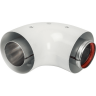SCA-6010-230850 Комплект коаксиального дымохода STOUT для прохода через стену(Vaillant-Protherm) 60/100  850 мм