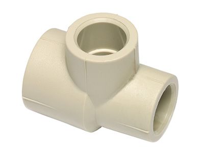 Тройник переходной (Ekoplastik) d25х20х20 серый