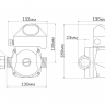AC152-130HWT Насос циркуляционный для ГВС Aquario