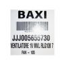5655730  Вентилятор на Luna 280-310 (Baxi)
