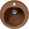 Gran-Stone мойка GS-08 круглая (терракот 307) 505х180