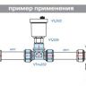 Тройник цанговый ValTec 26х3/4Вх26 (VTm 332)