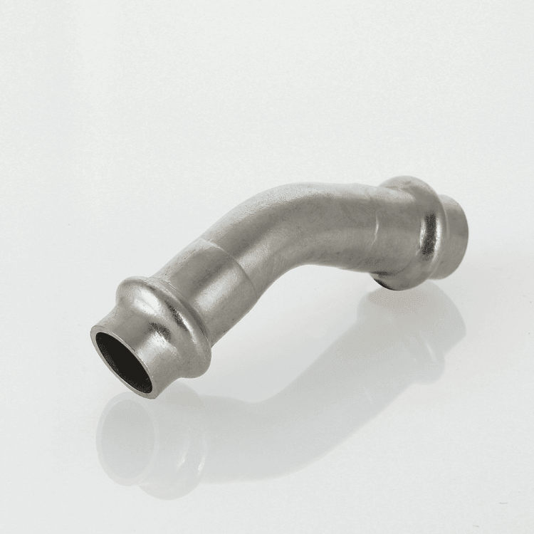 Угольник из нержавеющей стали 22х45° вн-вн ValTec