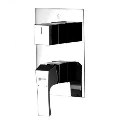 LM4527C Смеситель LEMARK для ванны и душа встраиваемый с 2х-функциональным дивертором "UNIT", хром